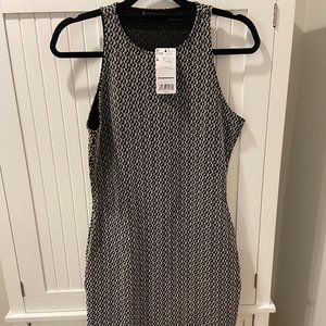 NWT Mango Fitted Textured Dress